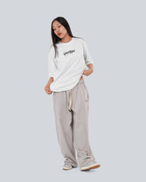 Unisex | Light Gray Summer Baggy Sweatpants